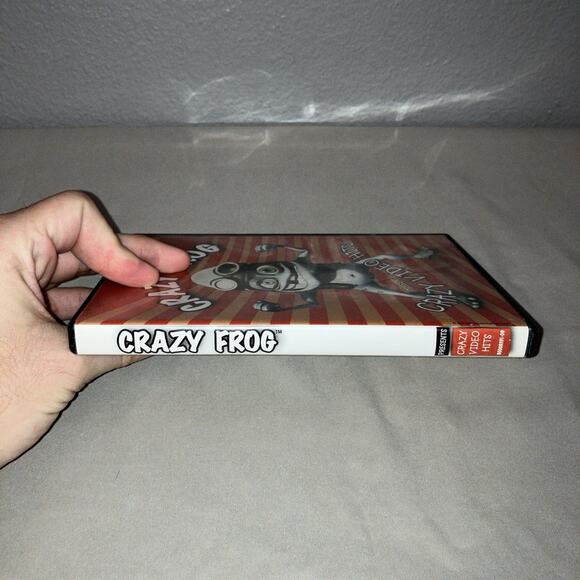 Dvd Used Crazy Frog Presents Crazy Video Hits Vintage Ringtone Nostalgia Works - Picture 3 of 5